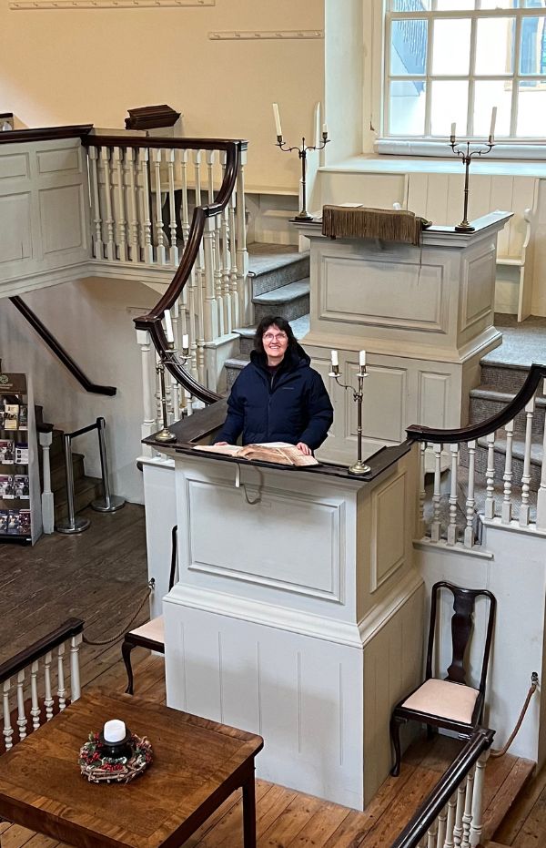 John Wesley's New Room Pulpit
